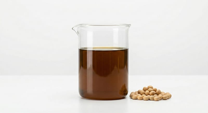 Crude soybean oil